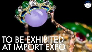 First exhibits of 25 pieces of jewelry arrive in Shanghai for 5th import expo #ciie