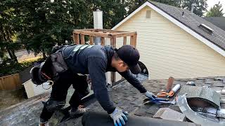 Chimney repair.