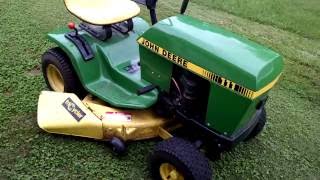 John Deere 111 my latest riding mower purchase!