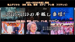 年越し番組　年越しの瞬間　各局同時再生！　(2022〜2023)