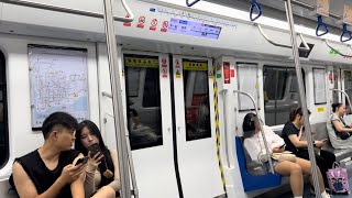 (回程期間的初體驗) 深圳地鐵7號綫: 中車長客A型電動列車 (7081/7086)西麗至福民