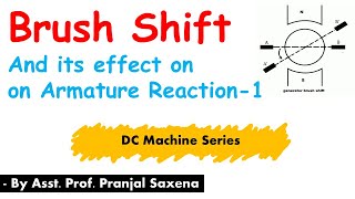 L31: Brush shift and its effect on armature reaction -1