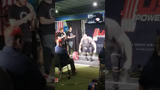USAPL 700LB Deadlift for the Ohio State Masters record!