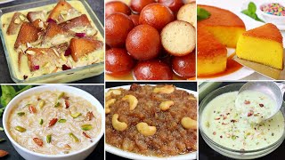 నోరూరించే  స్పెషల్ స్వీట్స్😋 ఇంట్లోనే ఇలా Easyగా చేసేయచ్చు👌 Festival Sweets | Tasty Sweets | halwa