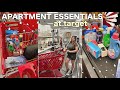 SHOPPING FOR APARTMENT ESSENTIALS AT TARGET🎯| MOVING DIARIES ⋆ ˚｡ ⋆୨♡୧⋆ ˚｡ ⋆