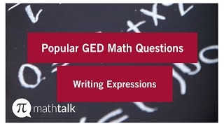 Most Popular GED Questions: Writing Expressions