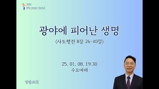 광야에서 피어난 생명(25년 1월 8일 양문교회 수요예배)