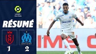 Olympique de Marseille - Stade de Reims 2-1 Résumé et Buts | Ligue 1 Uber Eats 2023-2024 | OM - SdR