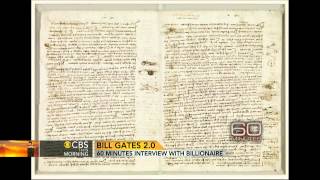 "60 Minutes" preview: Bill Gates talks motivation, da Vinci