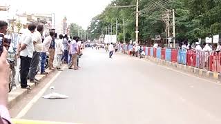 Young children's cycling race in Jamakhandi 2