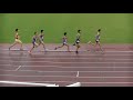 2020.7.23　令和2年度茨城県高等学校夏季陸上競技大会　男子1500mタイムレース決勝 第2組