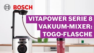 Länger frische Smoothies in der ToGo-Flasche: VitaPower Serie 8 Vakuum-Standmixer