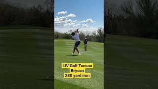 Bryson DeChambeau long iron at #LIVgolf Tucson