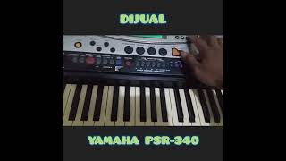 DIJUAL | Keyboard Yamaha PSR-340 Second