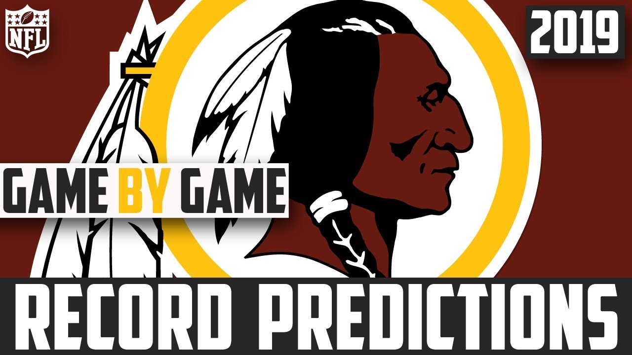 2019 NFL Record Predictions - Washington Redskins Record Prediction ...