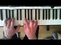 how to play reggae piano one love