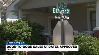 Upstate city approves updates to door-to-door sales regulations