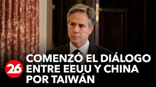 Comenzó el diálogo entre Estados Unidos y China por Taiwán