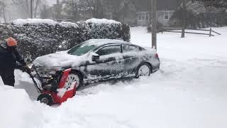 Ariens Compact 24 Snow blowing 01/04/18