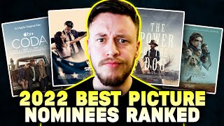 2022 BEST PICTURE NOMINEES RANKED (Oscars 2022)