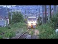 jr佐世保線 高橋駅を特急みどり通過