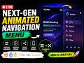 🔴 Build a Next-Gen Animated Navigation Menu with HTML, CSS & JavaScript | Modern UI Design 2026