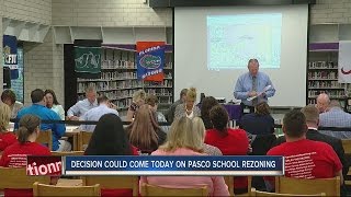 Decision could come today on Pasco school rezoning