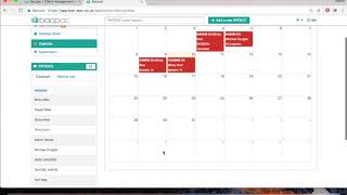 Bacpac: How to use the Bacpac calendar