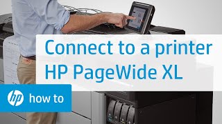Connecting the HP PageWide XL Printer Series to a Network | HP Printers | HP