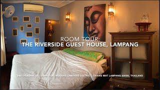 Room Tour, Lampang: Hotel Review of The Riverside Guesthouse, Trad’l Thai Teak House, 🇹🇭 (Jan'24)