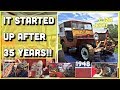 First start after sitting for 35 years! 1948 Jeep CJ2A L134 Go Devil - ep.1