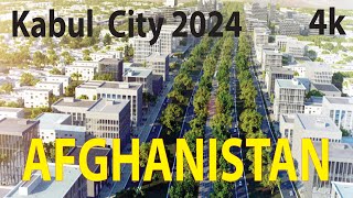 Kabul City 2024 , Afghanistan 4K By Drone