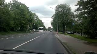 Schulbus mit Warnblinker Gegenverkehr. Schrittgeschwindigkeit?  B/ASF Fahrschule Ludwig Düsseldorf