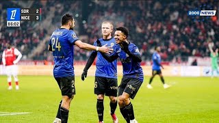 STADE DE REIMS - OGC NICE 2-4 Résumé | SDR - OGCN | REIMS - NICE Highlights | LIGUE 1 - 2025