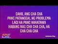 Cha Cha Cha - Vhong Navarro (lyrics)#chachacha #vhongnavarro #vhong #aidababes