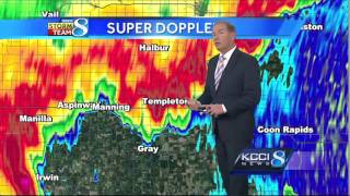 Videocast: Scattered storms expected Tuesday.