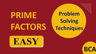 Prime Factorization in C | Prime Factors Concept Explained with Example & C Program | BCA, B.TECH