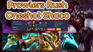 New Prowlers Rush Assassin Shaco - S13 Ranked [League of Legends] Full Gameplay - Infernal Shaco
