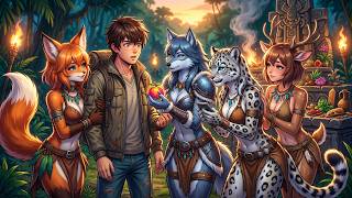 He Entered A Primitive World Of Beast Girls,And Their Tribe Started Treating Him Like Their Treasure