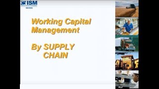 Working Capital improvement by SCM