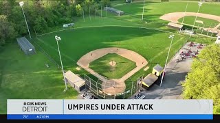 Umpires under attack at youth baseball games