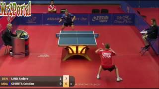 Bulgarian Open 2016 - Anders Lind Vs Cristian Chirita -