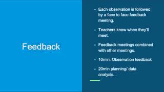 Observation and Feedback S