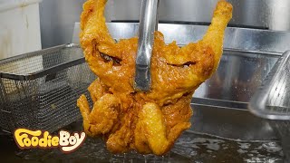 오픈과 동시에 완판! 석바위 시장의 옛날통닭 마약치킨 / Amazing Korean fried chicken