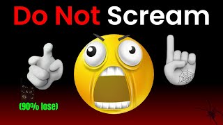 Do not scream while watching this video! 😱 Scare level test 🤯