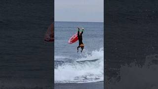 Fail of skimboarding スキムボード着地失敗