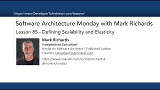 Lesson 85 - Defining Scalability and Elasticity