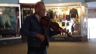 Hardanger fiddler in Stockholm