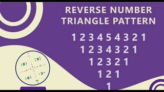 26 Number Triangle/Pyramid Pattern without any pre-defined method using while loop in Python