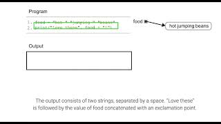 String concatenation; ch 2, video 11